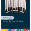 Set of 12 Natural Artist Brushes by Work of Art