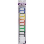 Set of 12 Prima Plastic Key Tags with Split Ring