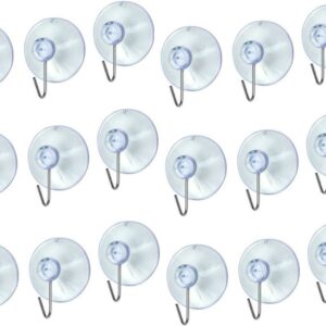 Set of 18 Suction Cup Hooks