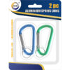 Set of 2 Aluminum Carabiner Clips