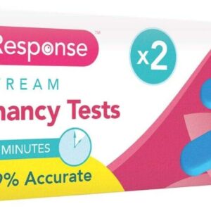 Set of 2 Clear Response Home Pregnancy Test Kits