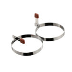 Set of 2 Egg Rings for Cooking and Eating