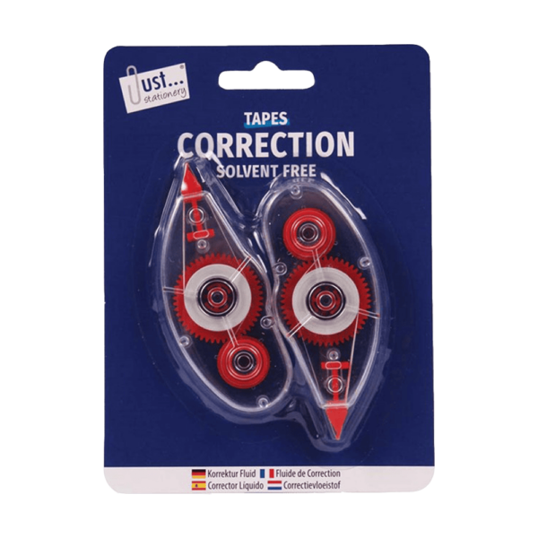 Set of 2 Just Stationery Correction Tapes