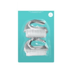 Set of 2 Nail Brushes by The Accessory Shop