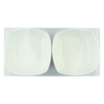 Set of 2 Rectangle Tapas Serving Bowls, 10cm