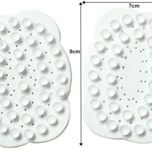 Set of 2 Soap Dishes with Suction Cups