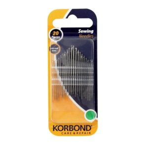 Set of 20 Korbond Sewing Needles