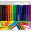 Set of 24 Fiber Pens