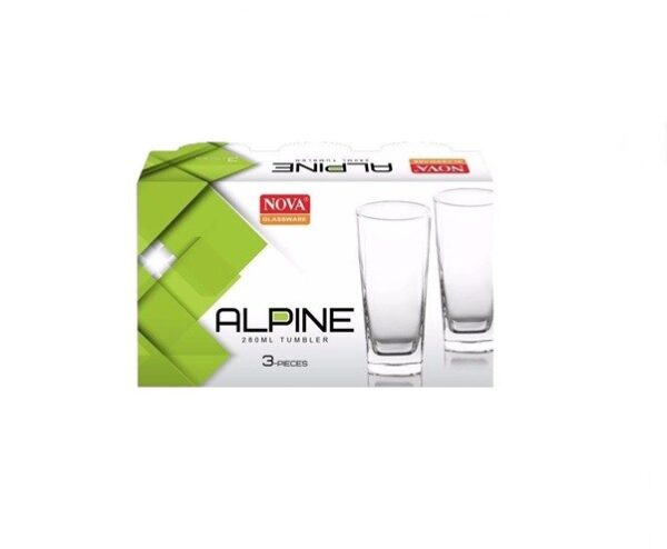 Set of 3 Alpine 280ml Tumblers