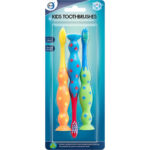 Set of 3 Children's Toothbrushes