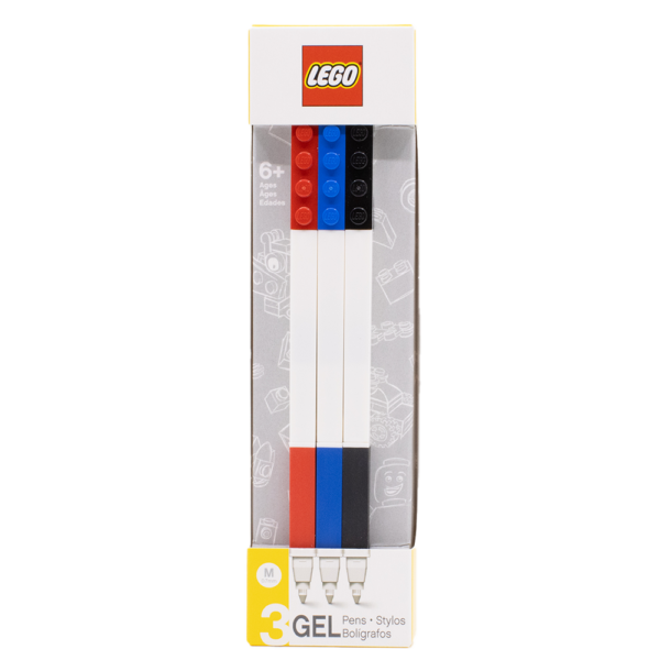 Set of 3 LEGO Gel Pens