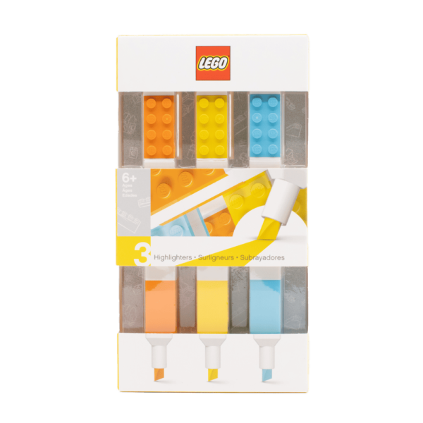 Set of 3 LEGO Highlighters