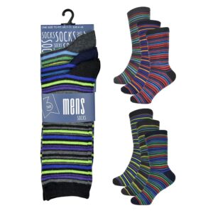 Set of 3 Men's Patterned Socks