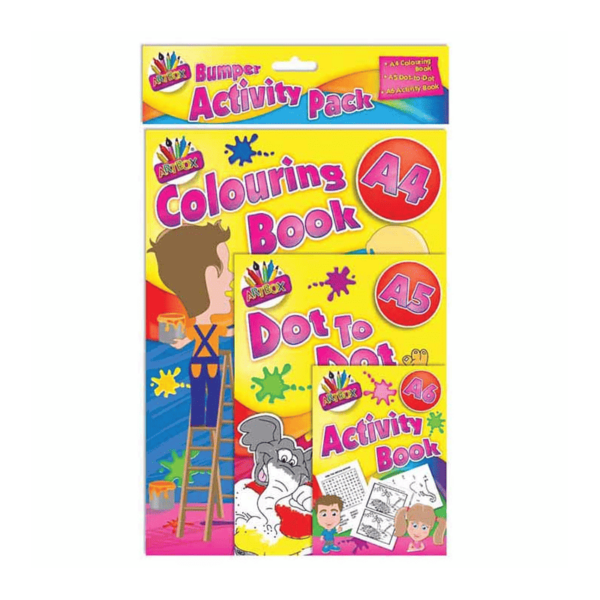 Set of 3 Multi-Activity Books