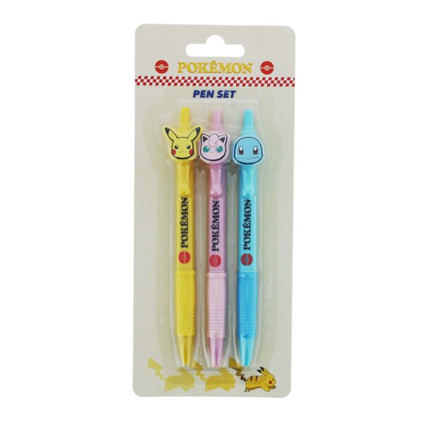 Set of 3 Pokemon Pens