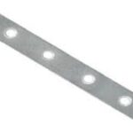 Set of 3 Straight BZP Repair Plates, 75mm