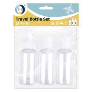 Set of 3 Travel Bottles