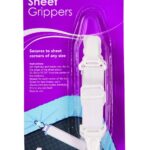 Set of 4 Adjustable Bed Sheet Corner Holders/Grippers