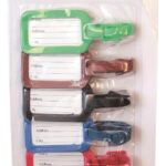 Set of 4 Ashley Luggage Tags