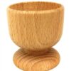 Set of 4 Beech Wood Egg Cups by APOLLO