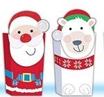 Set of 4 Hanging Christmas Treat Boxes