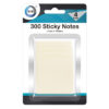 Set of 4 Packs, 300 Adhesive Notes