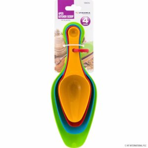 Set of 4 Prima Kitchen Scoops