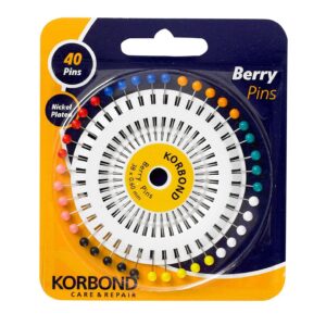 Set of 40 Korbond Berry Pins