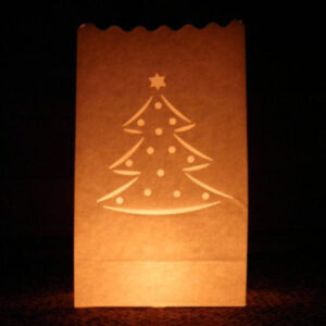 Set of 5 Fire-Retardant Candle Bags with 4 Different Designs