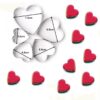 Set of 5 Heart-Shaped Biscuit Cutters