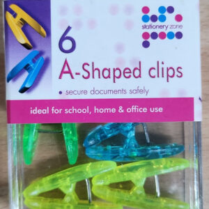 Set of 6 A-Shaped Clips