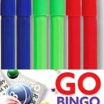 Set of 6 Bingo Marker Pens