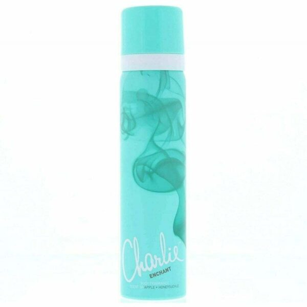 Set of 6 Charlie Body Sprays 75ml - Enchanted