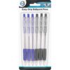 Set of 6 Easy Grip Ballpoint Pens