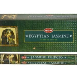 Set of 6 Hem Egyptian Jasmine Incense Stick Packs (20 Sticks per Pack)