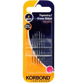 Set of 6 Korbond Tapestry/Cross Stitch Needles