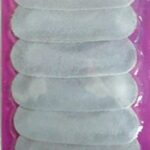 Set of 6 Suede Heel Grips for Enhanced Comfort