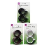 Set of 8 Adorn Shower Curtain Rings