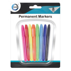 Set of 8 Permanent Markers