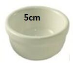 Set of Three 5cm Ceramic Ramekin Bowls