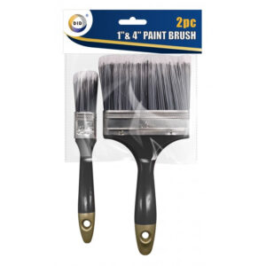 Set of Two Paint Brushes: 1-Inch and 4-Inch