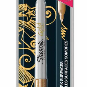 Sharpie Fine Metallic Gold Marker in Hang Pack