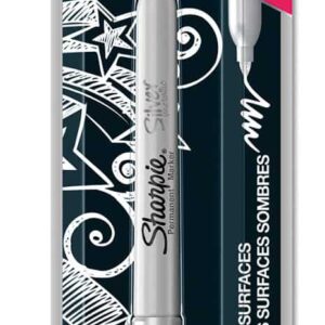 Sharpie Fine Metallic Silver Marker in Hanging Pack