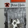 SHAW X Extra Large #4 Nickel-Plated Picture Hooks, Pack of 2