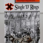 SHAW X Nickel-Plated Single Whole D Rings with Screws, Pack of 4