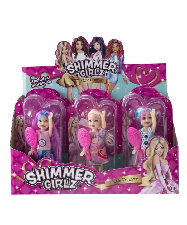 Shimmer Girlz Adorable Princess Doll CDU