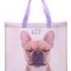 Shopping Bag with French Bulldog Design