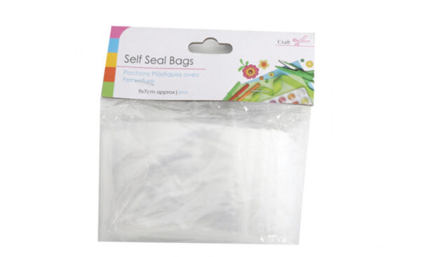 SIL Self-Sealing Resealable Bags, Pack of 45