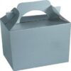 Silver Children's Plain Activity and Food Box - Single Piece