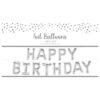 Silver Foil Balloon for Birthday Celebration